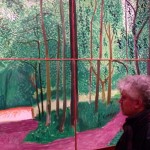 Almodóvar contemplando "Woldgate Woods, 26, 27 & 30 July 2006"